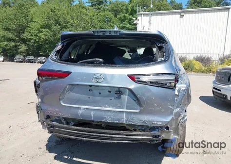 2021 Toyota Highlander Xle from USA, damaged, VIN 5TDGZRBH9MS074757
